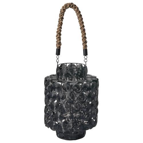 Lanterne Mmojstir Métal 35 Cm Noir