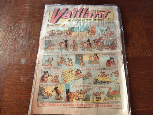 Revue Vaillant N 224 - 5e Année 1949 - Placid Et Muzo