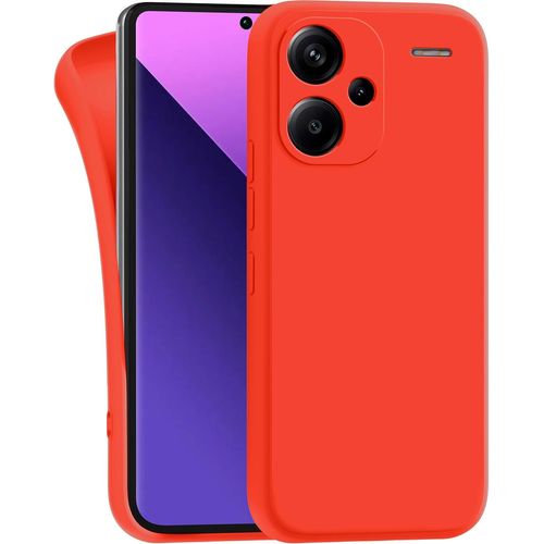 Coque Tpu Souple Anti-Chocs Pour Xiaomi Redmi Note 13 Pro Plus 5g ¿ Slim, Flexible Et Ultra Protectrice, Orange