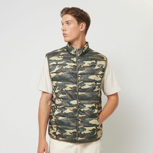 Snipes Small Logo Camo Light Puffer Vest Homme Gilets Camouflage Taille M Vêtements