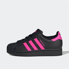Chaussures Adidas Originals Superstar Ii J Unisex Noir