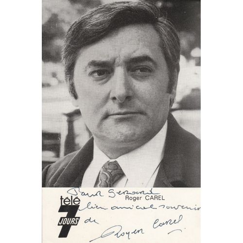 Carte Postale Autographe