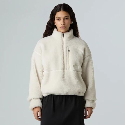 The North Face Pull Polaire Extreme Pile Pour Femme White Dune Taille L Female