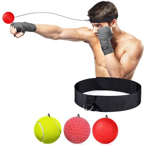Bandeau Et 3 Boules Réfléchissantes Pour Bandeau Boxe
