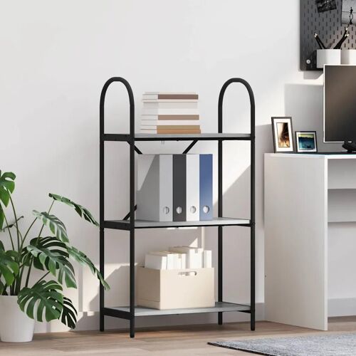 vidaXL Étagère Sonoma gris 60 x 30 x 109 cm Bois d'ingénierie