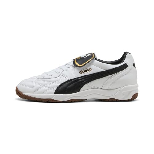 Chaussures Puma Sneakers King Indoor Unisexe Blanc/noir