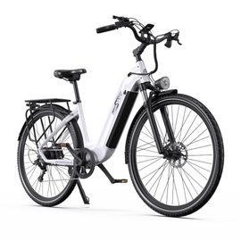 Vélo Électrique Onesport Ot05 Pro Blanc Cassé : Capteur De Couple 250 W, Batterie 36 V 22,5 Ah, Autonomie 130-140 Km, Conception Légère, 29 Kg, Freins Hydrauliques