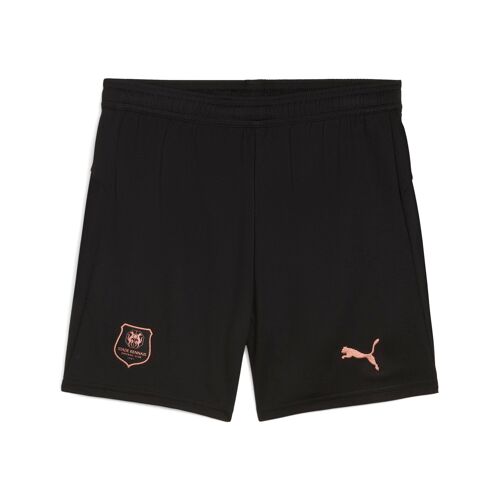 Puma Short 25/26 Stade Rennais Fc Enfant Et Adolescent, Vêtements, Noir/Copper, 9-10y