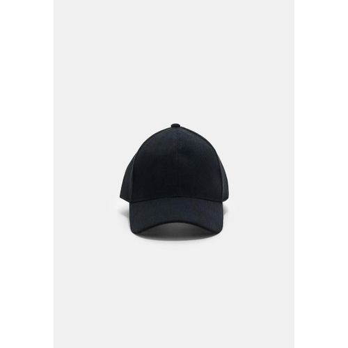 Stradivarius Casquette Basique Texturée Noir Os