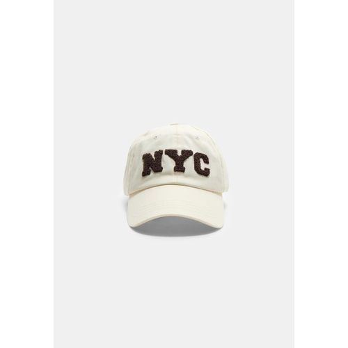 Stradivarius Casquette Nyc Écru Os