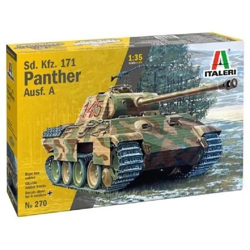 Italeri - Maquette Char Sd.Kfz. 171 Panther Ausf. A Italeri 270 1/35ème Maquette Char Promo - Ref : 13511-Italeri