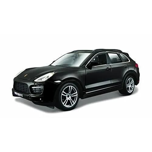 Jouet - BBURAGO - Porsche Cayenne Turbo - Noir - 1/24 - A partir de 3 ans