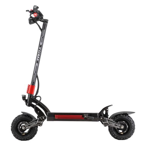Trottinette Électrique Yume Raptor, Batterie 60 V 27 Ah, Deux Moteurs, Application Et Nfc, Noir, Pneus Tout-Terrain
