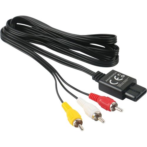 Câble Av Pour Nintendo Gamecube, Snes, N64, Gc, Ngc[Hdm924644]