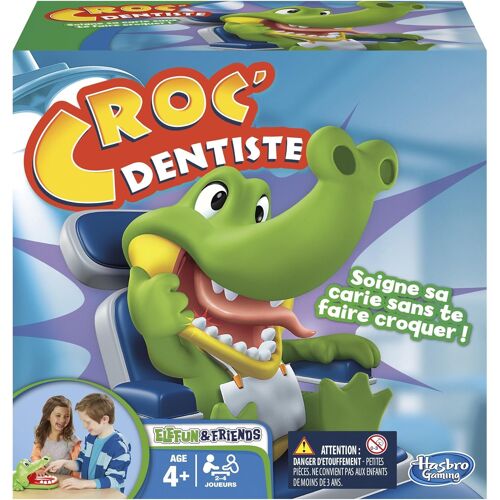 Jeu D'action Et Dcroc¿ Dentiste-Jeu De Société Et Adresse-Version Françaisee Réflexe-Croc Dentiste
