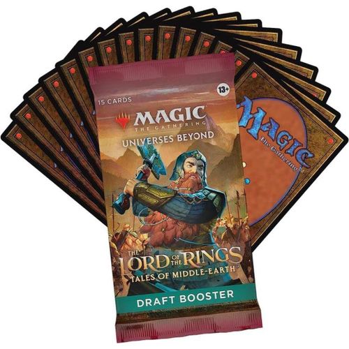 Magic: The Gathering The Lord Of The Rings: Tales Of Middle-Earth Draft Booster Pack (15 Magic Cards)