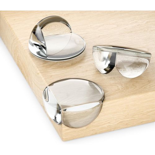 20 Pièces Protection D'angle Bébé-Autocollant Silicone Transparent Doux Rond 20mm X 43mm-Enfants Protection Des Bords De Table Pour Bois,Métal,Table,Table En Verre,Etc.