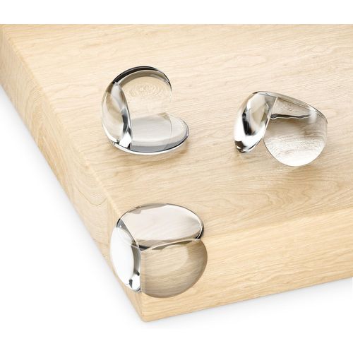 20 Pièces Protection D'angle Bébé-Autocollant Silicone Transparent Doux Rond 20mm X 30mm-Enfants Protection Des Bords De Table Pour Bois,Métal,Table,Table En Verre,Etc.