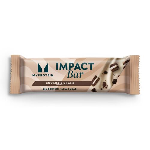 Barre Protéinée Impact - 64g - Cookies Et Crème 