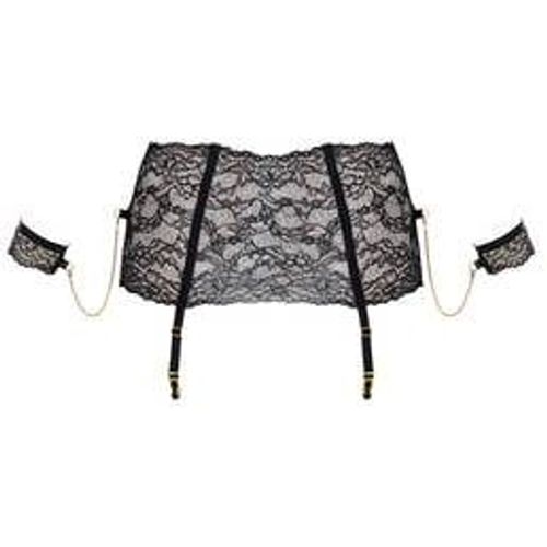 Maison Close Porte-Jarretelles Avec Menottes Le Petit Secret Dentelle