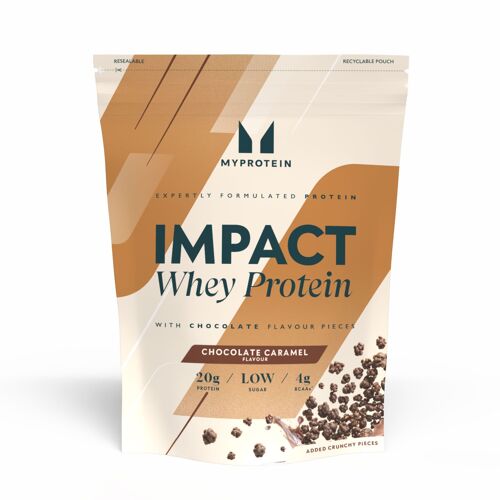 Impact Whey Protein - 960g - Chocolat-Caramel Avec Morceaux De Biscuit Croquants 