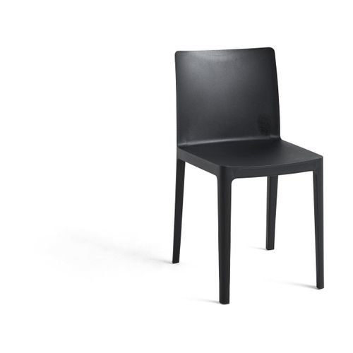 Chaise Élémentaire En Plastique Noir - Hay