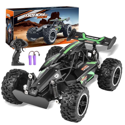 Voiture télécommandée 1:18,20 km/h,2,4 GHz,Monster Truck radiocommandée,40 Minutes de Temps de Jeu,portée 50m,Voiture