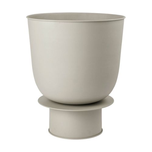 Pot De Fleur En Fer Enduit Castle Beige 44x52cm Juno - Broste Copenhagen
