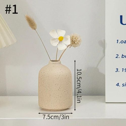 Vases à feu en céramique,ustensiles de fleurs séchées hydroponiques,ornements,Tables de salon pour la maison,Vases décoratifs,Vases en céramique en forme-G1-