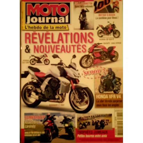 Moto Journal 1864 De 2009 Aprilia Shiver 750 Gt,Kawasaki 650 Er 6f,