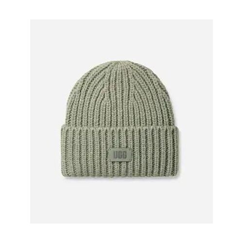 Bonnet Côtelé Épais Ugg Pour Enfant | Ugg Ue In Grey Mist, Taille O/S, Tricot