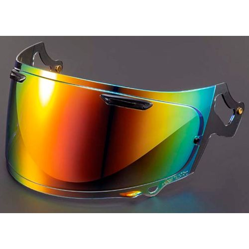 Arai Vas-V Max-V Mirrored Visière, Rouge Pour Hommes