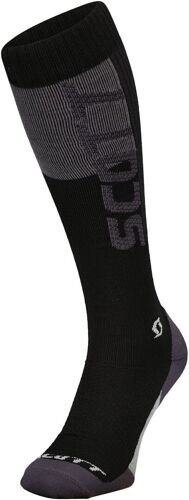 Scott Merino Chaussettes, Noir-Gris, Taille 36 - 38 Pour Hommes