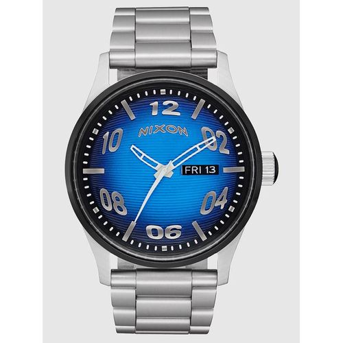 Nixon The Sentry Stainless Steel Montre Bleu