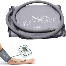 Brassard De Tensiomètre Électrique,Brassard Tensiomètre De Remplacement,Portables À La Maison Brassard Pour Le Moniteur De Pression Artérielle,Compatible Avec La Plupart Des Tensiomètres,22¿32 Cm