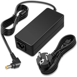 Chargeur 65W pour JBL Xtreme, Xtreme 2, Xtreme 3, Xtreme Plus & FUGOO XL Portable Haut-Parleur Bluetooth 19V 3,42A 5.5mm x2.5mm