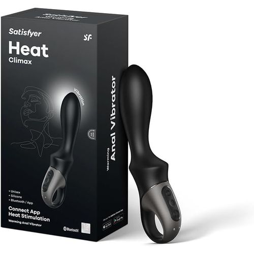 Kalanka-, Vibromasseur Anal Bluetooth, Heat Climax Connect App, 20,5 Cm, Avec Application, Avec Fonction Chauffante, En Silicone