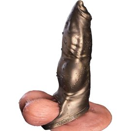 Gaines Pour Pénis,Extenseur Penis,Extenseur De Pénis Masculin-Grossir Pénis,Penisse Silicon Réaliste ¿- Loup De L'âme,Gaine En Silicone Platine,Effet D'allongement Et D'épaississem