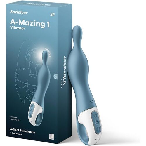 Jgd-A-Mazing 1 Vibro-Masseur Clitoris & Point A | Pointe Flexible Pour Une Stimulation Profonde | Etanche (Ipx7) | Sex Toy¿S Femme Rechargeable | Sex-Toys En Bleu