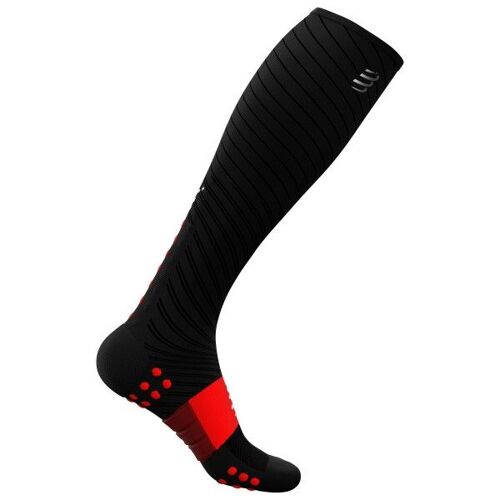 Compressport - Full Socks Recovery - Chaussettes De Compression Taille 1m - Eu: 35-38, Noir