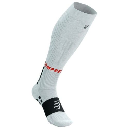 Compressport - Full Socks Recovery 2.0 - Chaussettes De Compression Taille 1m - Eu 35-38, Gris