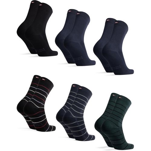 Kalanka-Chaussettes En Fibre De Bambou, Ultra Douces & Respirantes, Homme Femme, 6 Paires