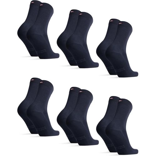 Kalanka-Chaussettes En Fibre De Bambou, Ultra Douces & Respirantes, Homme Femme, 6 Paires - 43-47