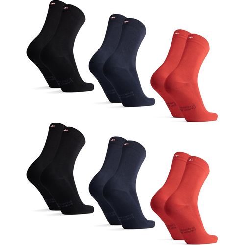 Kalanka-Chaussettes En Fibre De Bambou, Ultra Douces & Respirantes, Homme Femme, 6 Paires