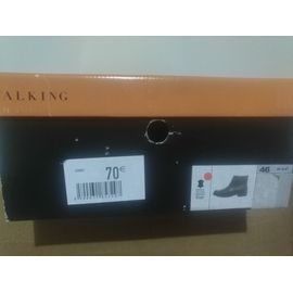 Chaussure Montante Bottines Cuir Homme Walking Taille 46
