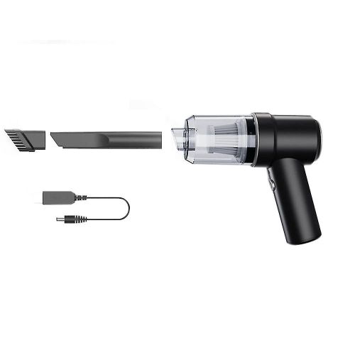 Aspirateur De Voiture 2 En 1, Chargement Sans Fil, Souffleur Portatif De Type S