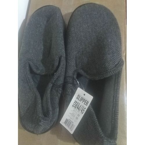 Chausson Charentaise Gris Slipper Taille 44-45