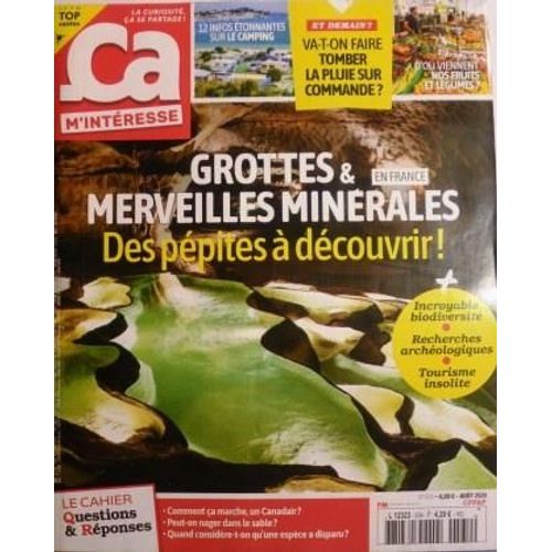 Revue: Ça M'Intéresse N+ 534 D' Août 2025 - Grottes Et Merveilles Minérales (En France)