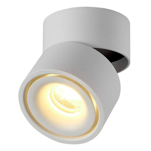 2025 - Projecteur LED d'intérieur 10 W, plafonnier orientable à 360°, éclairage de surface et rotatif, LED COB 10 x 10