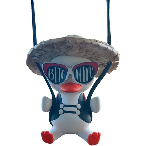 Rétroviseur De Voiture En Forme De Canard Mignon 2025 - La Connexion Du Cordon Réglable Est Stable Et Difficile À Détacher